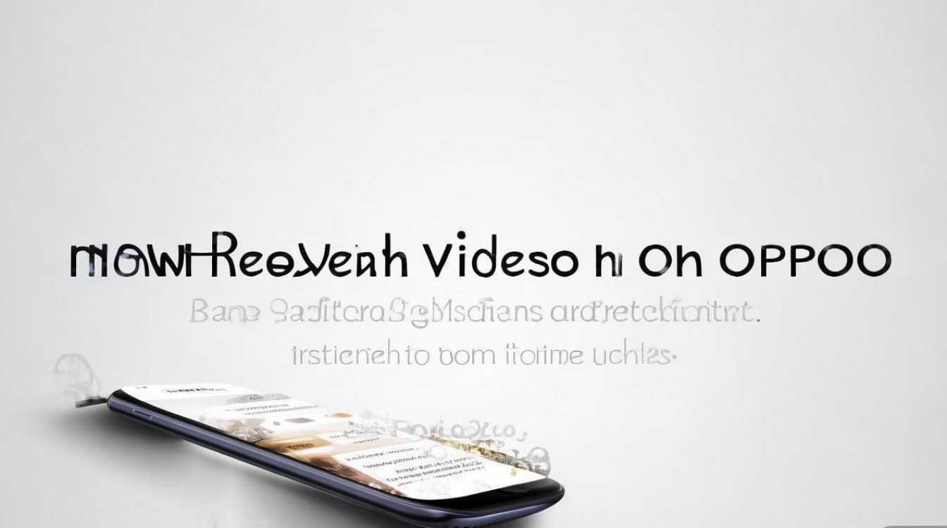 oppo手机怎么恢复视频，oppo手机视频删除了怎么找回