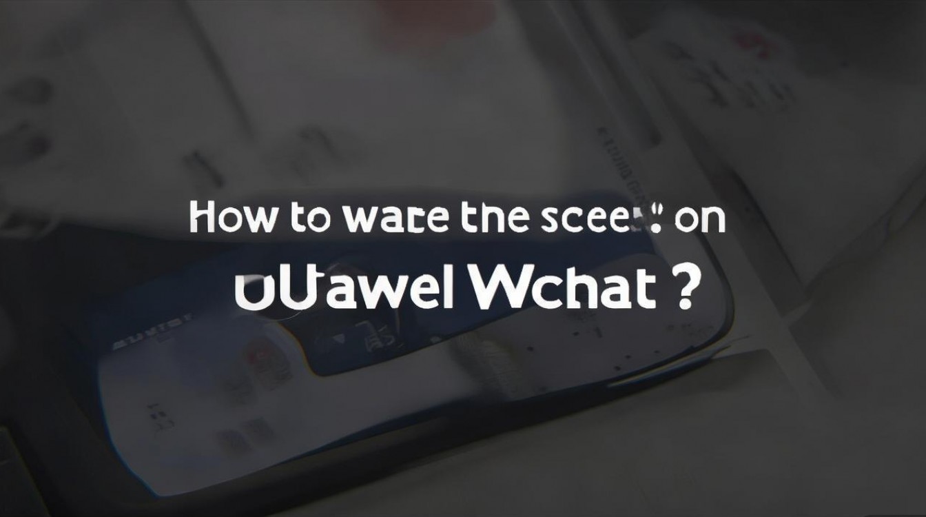 华为微信怎么唤醒屏幕?微信消息不亮屏怎么设置