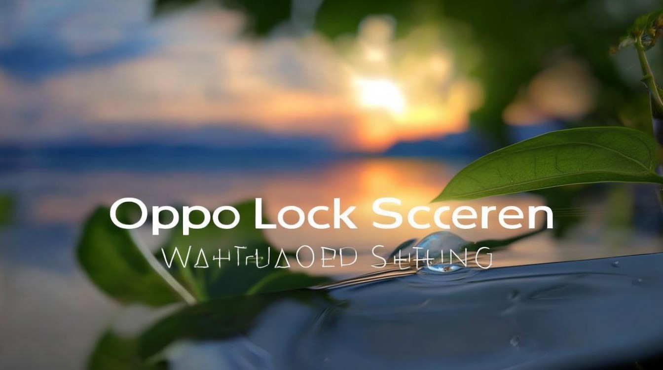 oppo锁屏壁纸怎么设置？OPPO手机怎么更换锁屏壁纸