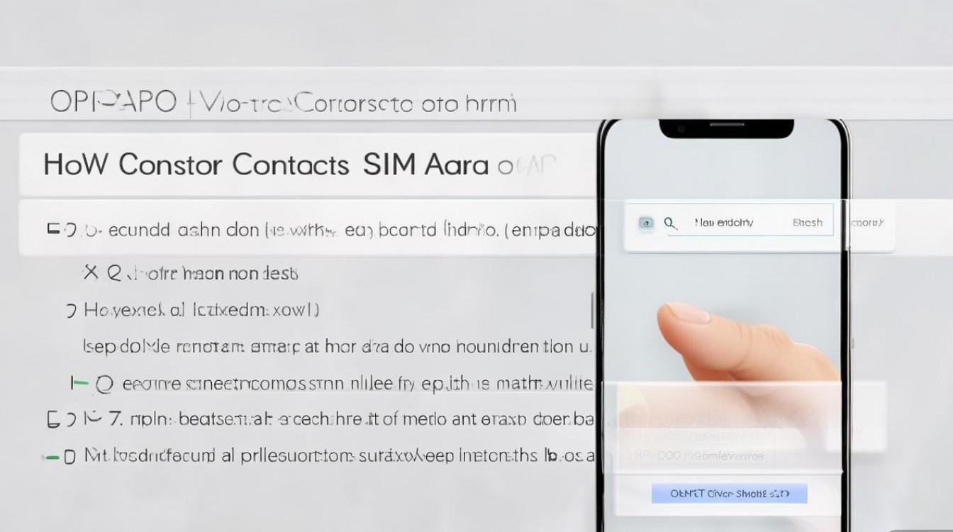 oppo手机怎么把联系人导入sim卡,oppo手机联系人导入sim卡步骤