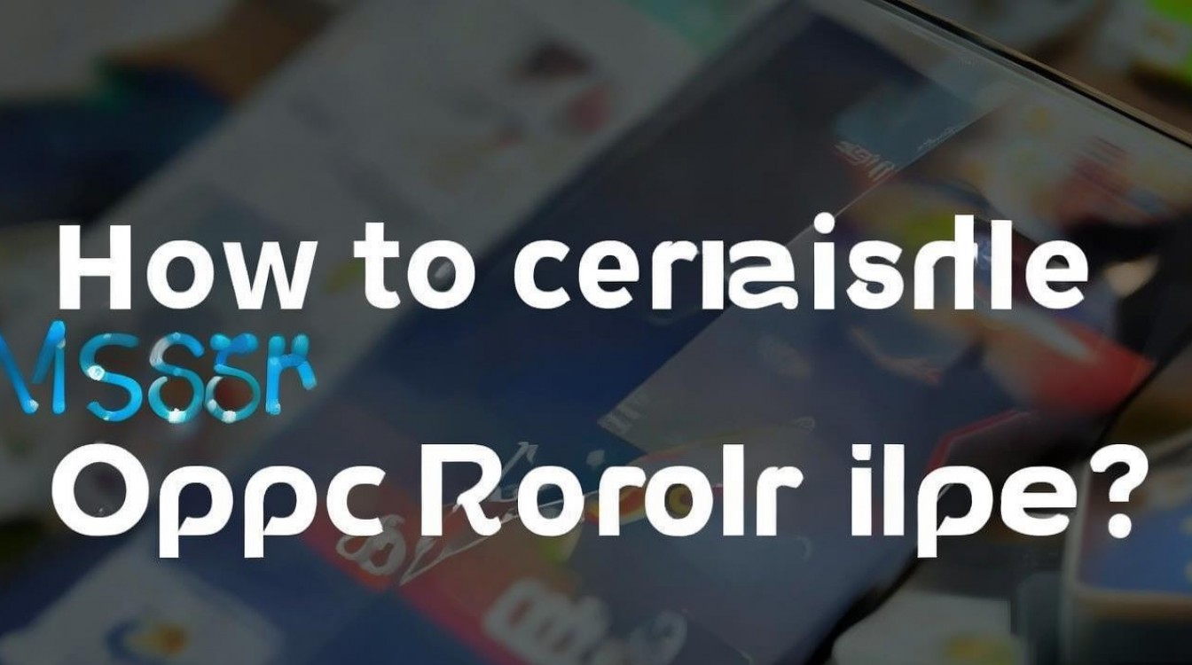 oppo手机图标不见了怎么恢复？桌面图标消失找回方法