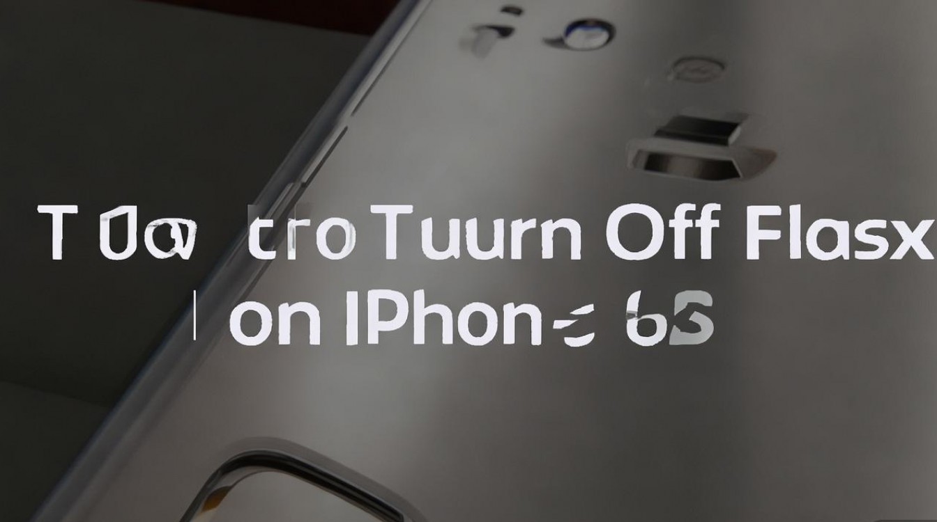 苹果6s前闪光灯怎么关闭，如何设置闪光灯模式