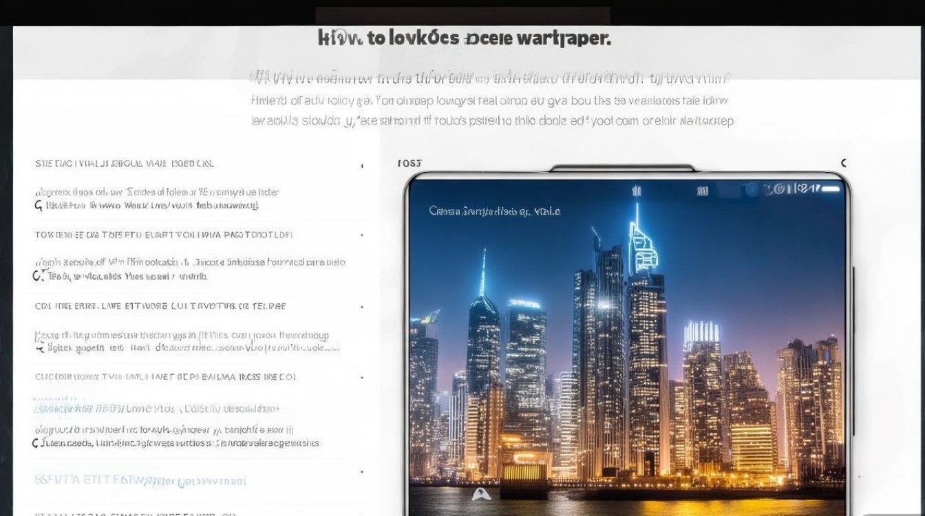 oppo怎么设置锁屏动态壁纸，动态壁纸设置方法详解