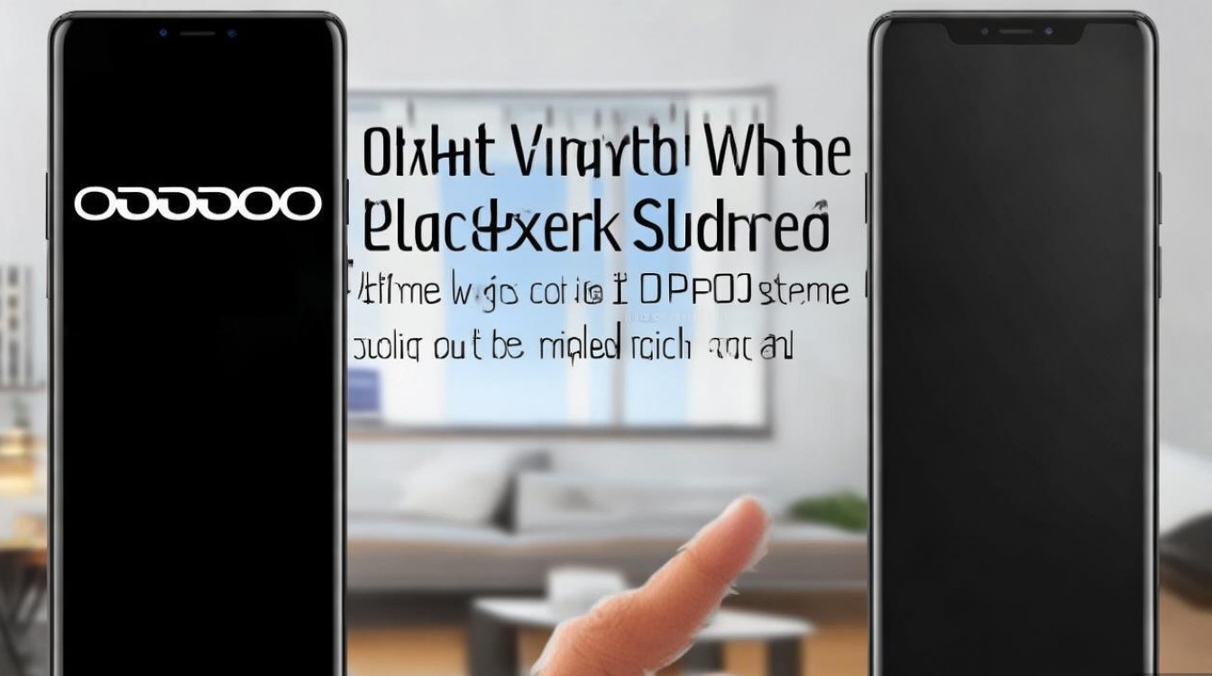 oppo手机黑屏了怎么办，oppo手机黑屏按哪个键恢复