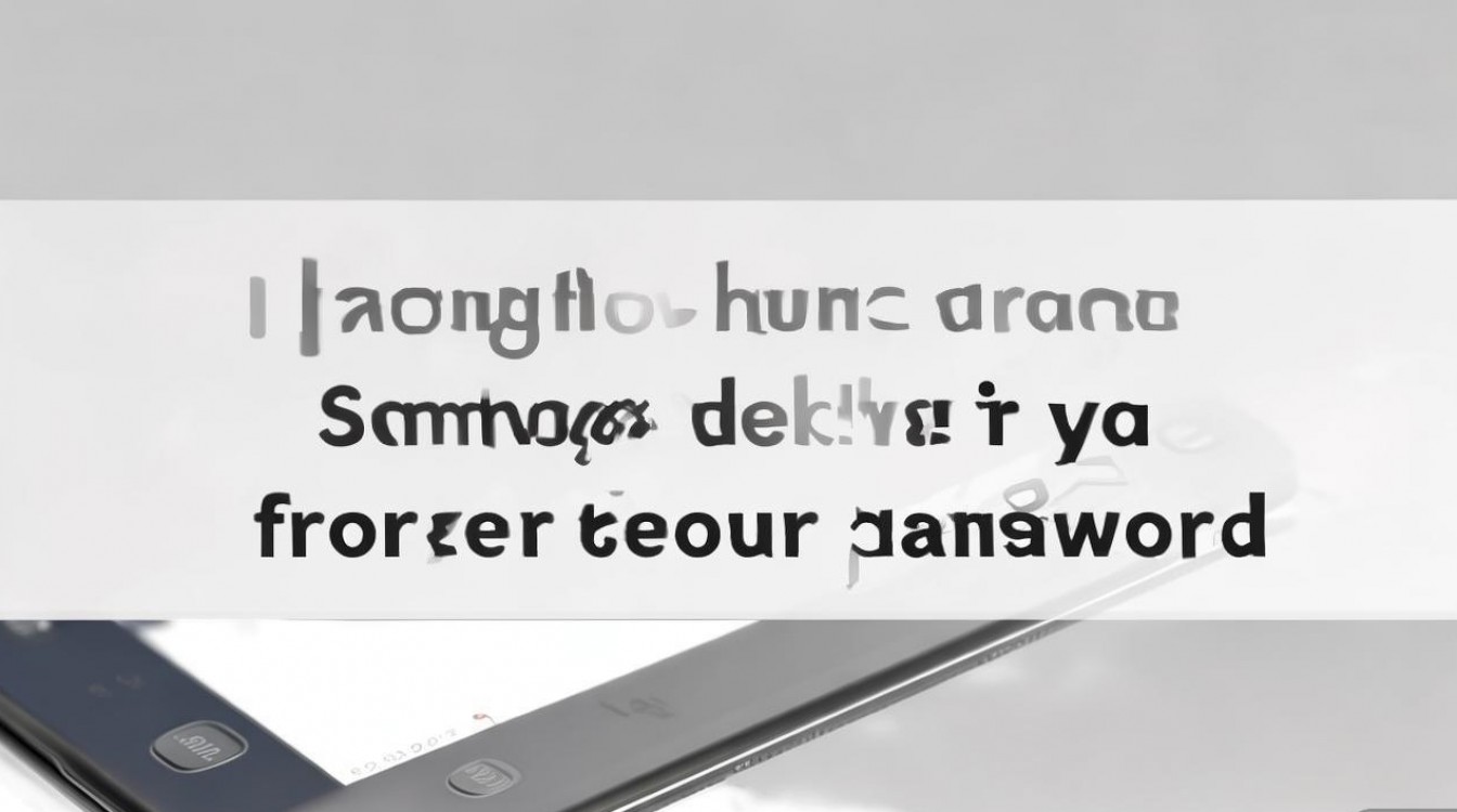 三星平板手机忘记了密码怎么办？如何强制解锁不用电脑