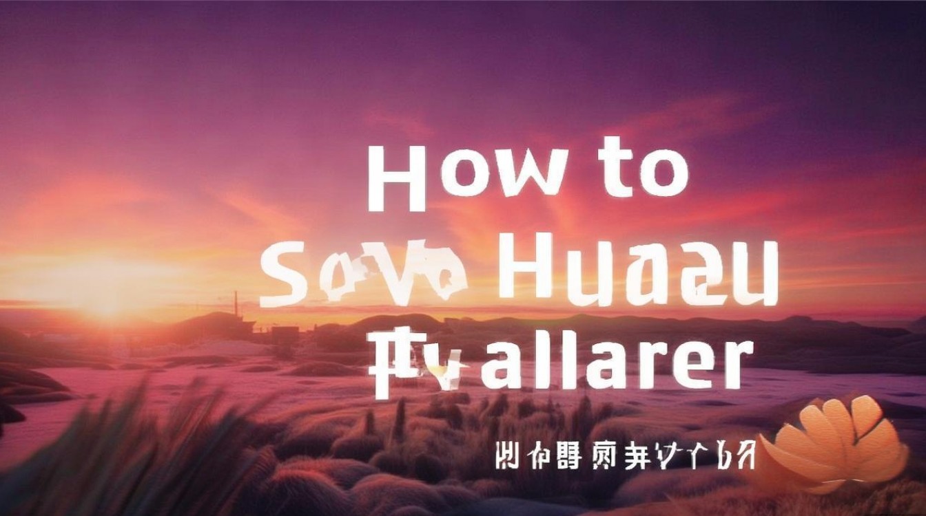 华为壁纸怎么保存?华为手机壁纸保存方法教程