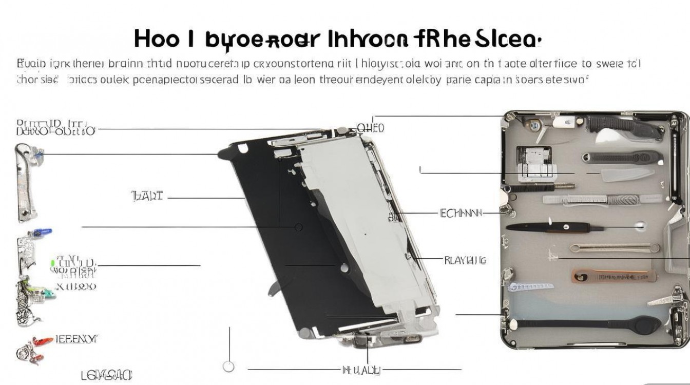 怎么更换苹果手机屏幕，苹果手机换屏教程详细步骤