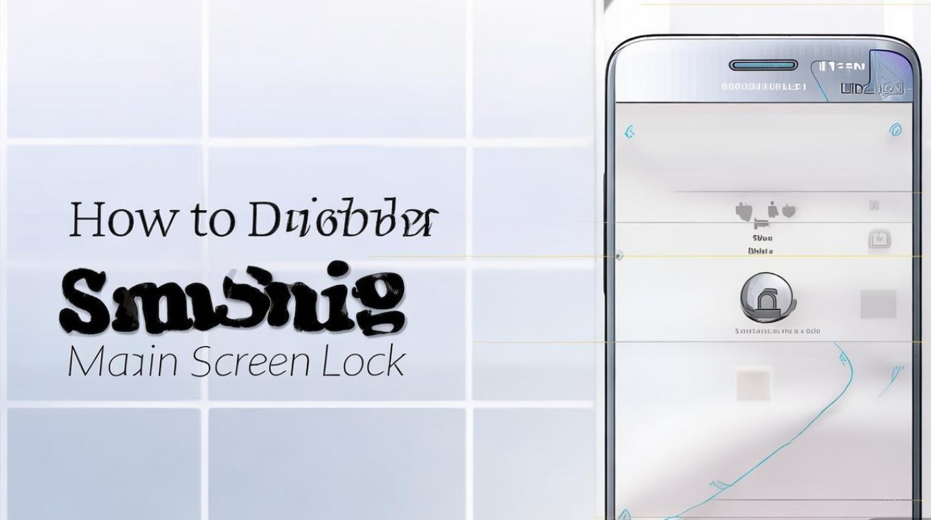 怎么关闭三星主屏幕锁定?三星手机主屏幕锁定解除方法