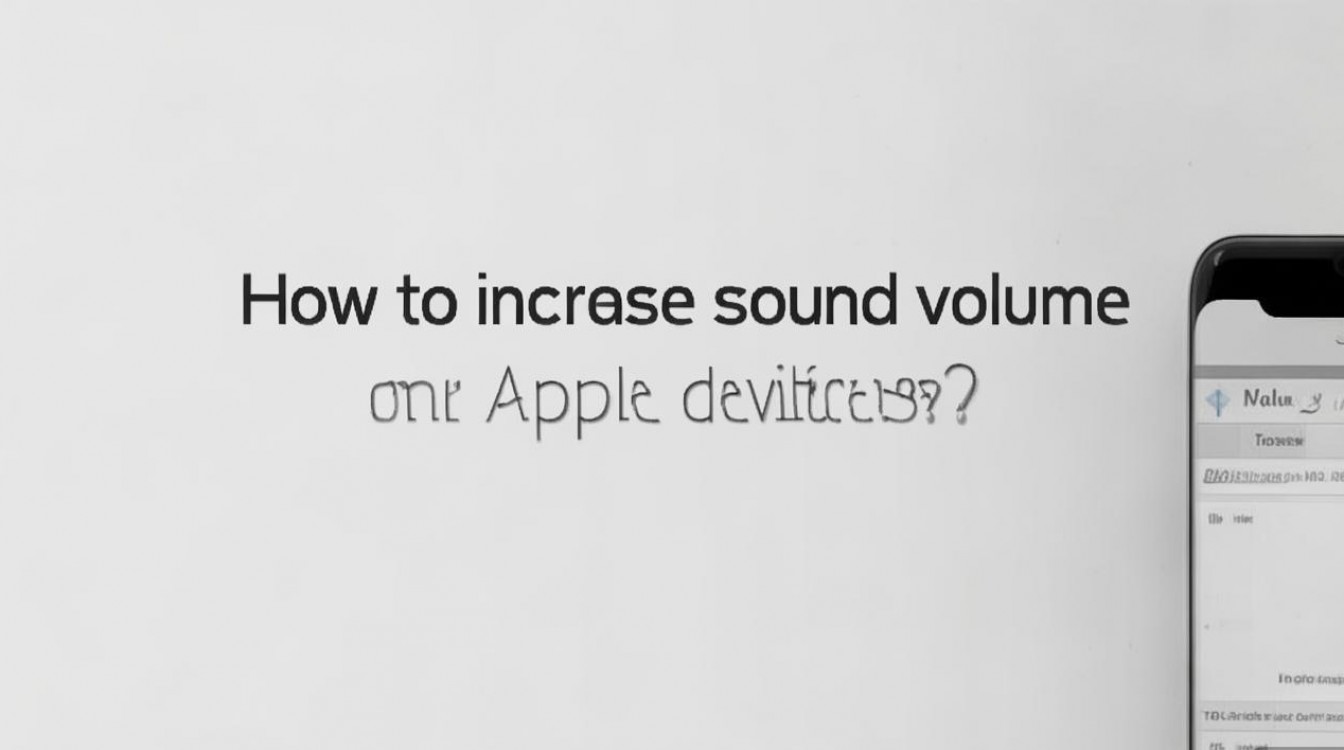 苹果外放声音小怎么办？如何提高手机音量