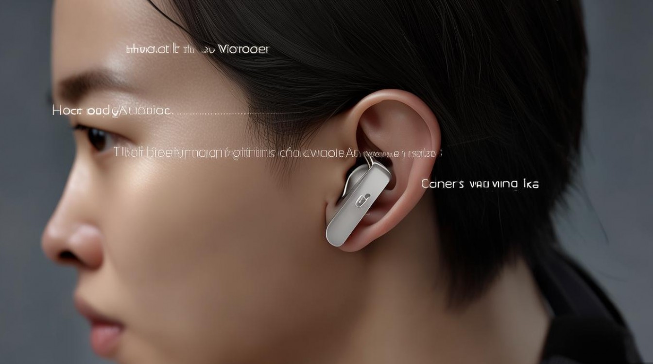 华为无线耳机怎么戴正确,华为无线耳机佩戴方法图解