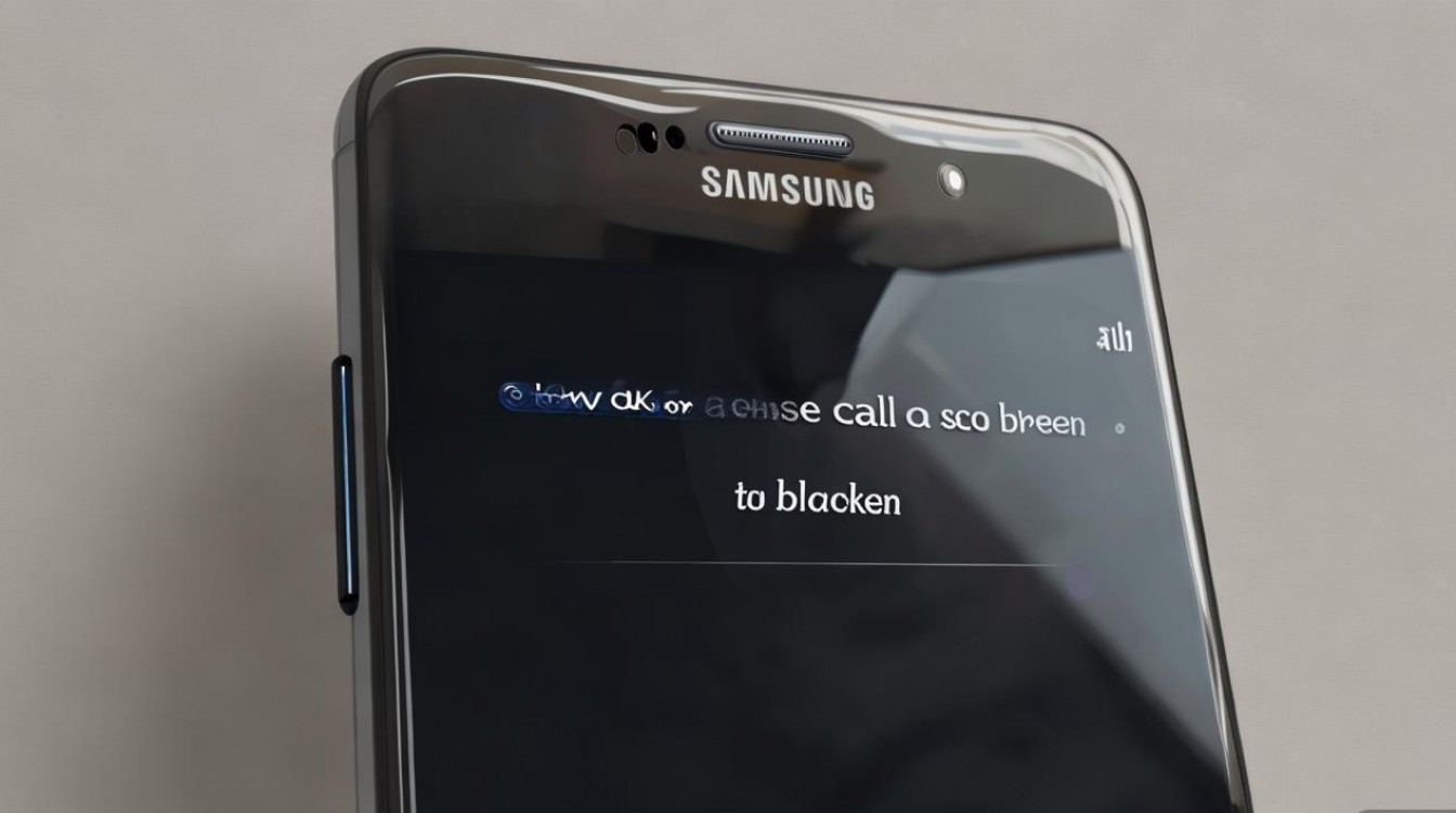 三星手机怎么打电话就黑屏,是什么原因导致的?