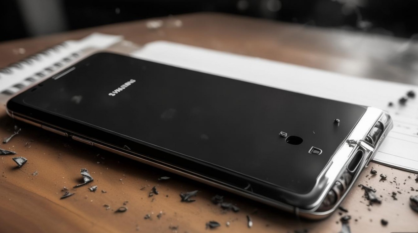 三星手机摔了下黑屏了怎么办啊,摔后黑屏开机有反应吗