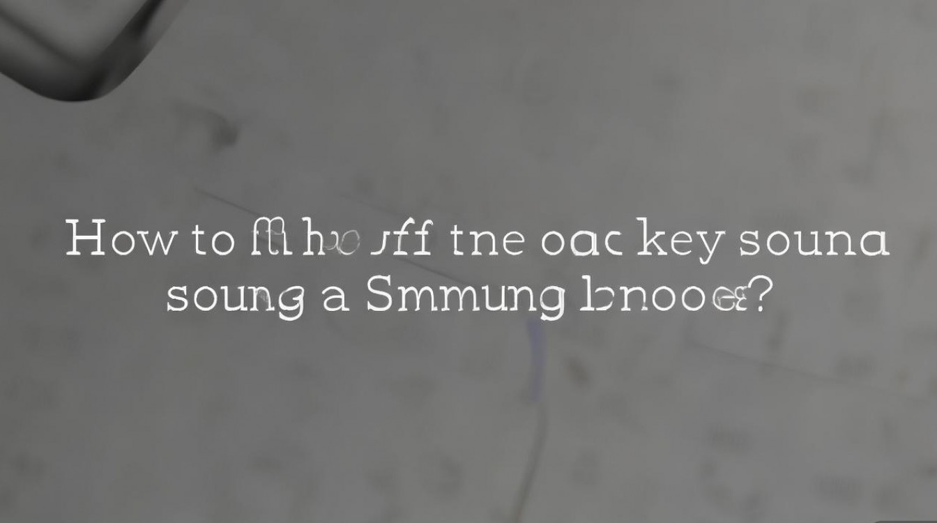 三星手机按键声音关闭不了怎么办?具体操作步骤是什么