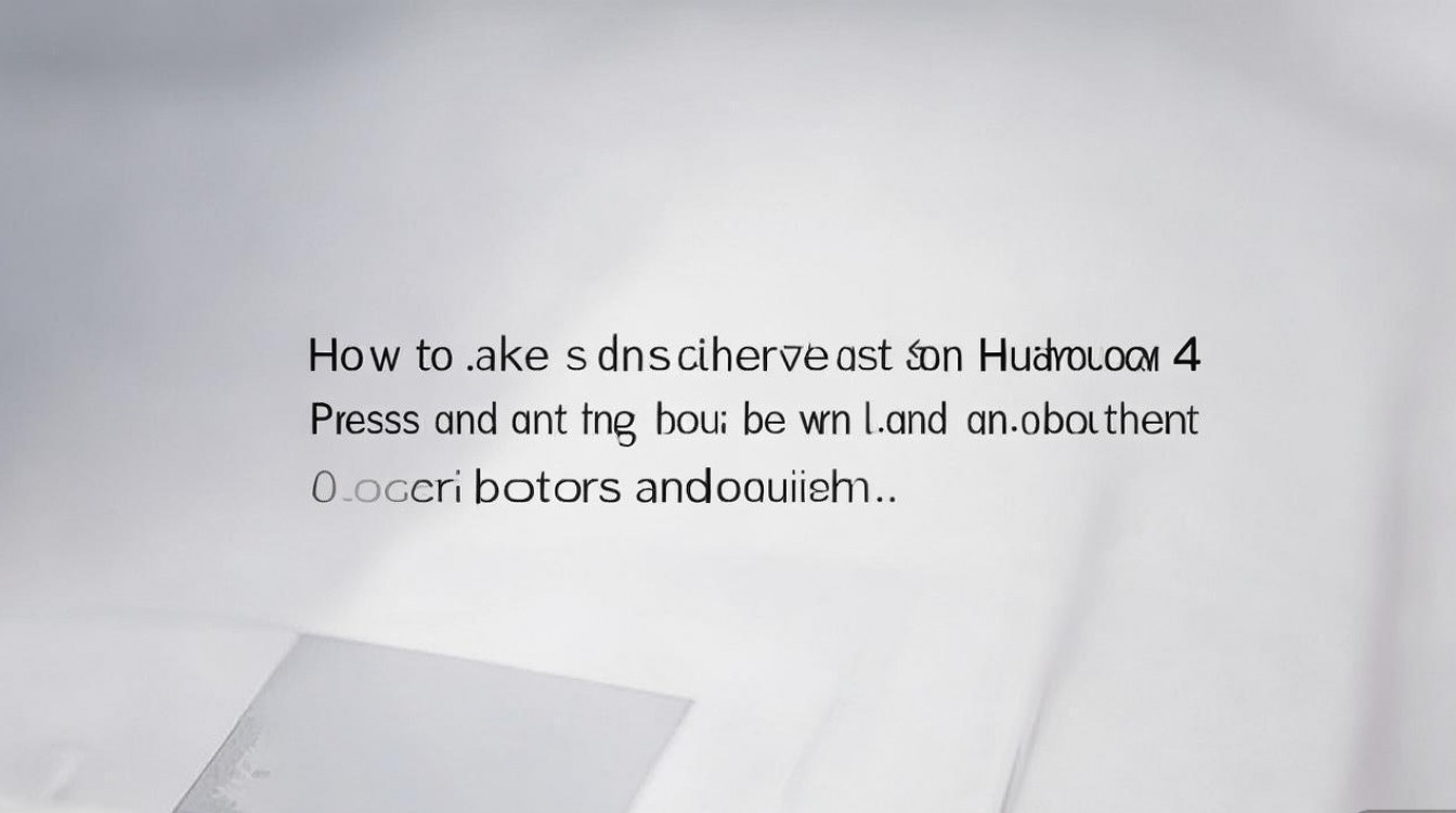 华为荣耀4手机怎么截屏快捷键是什么？荣耀4截屏方法有哪些