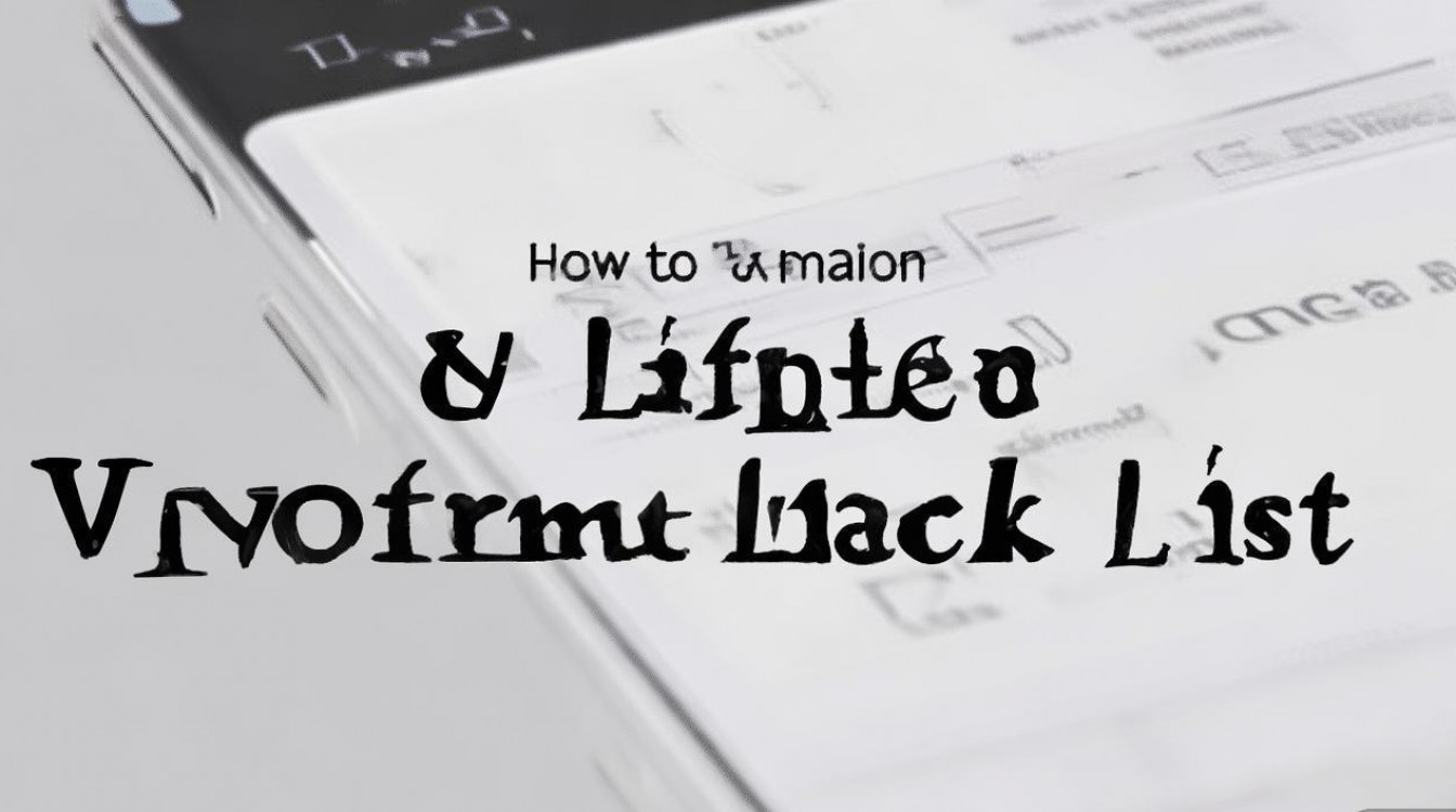 vivo手机黑名单怎么解除？vivo手机取消黑名单在哪里设置