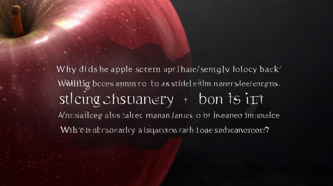 苹果为什么会突然黑屏怎么回事啊，苹果手机黑屏是什么原因