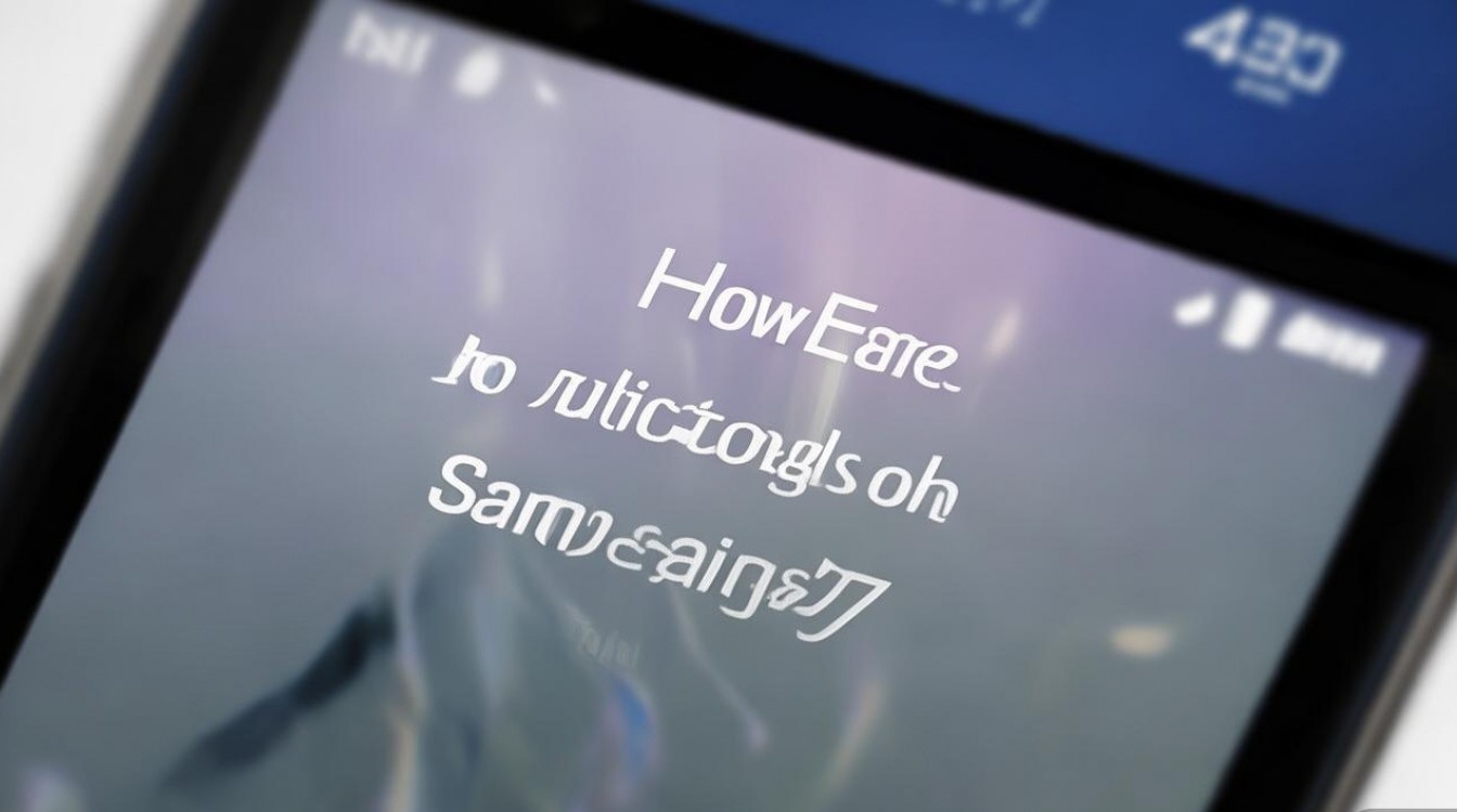 三星s7怎么开多点触控？三星s7多点触控设置方法