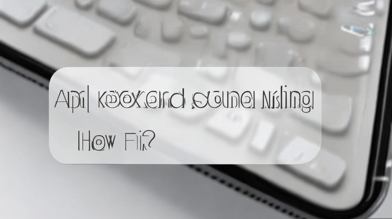 苹果手机键盘声音没有了怎么办?如何恢复键盘声音