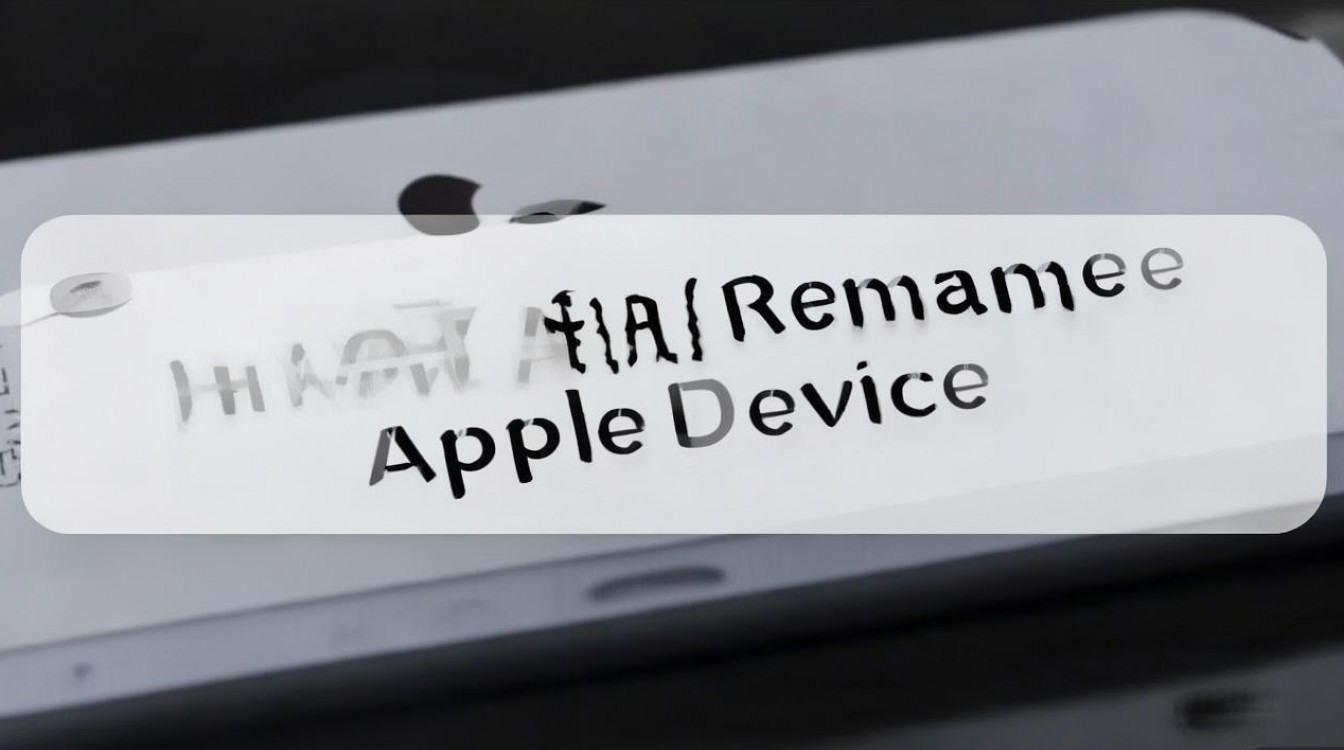 苹果设备信息怎么改名?iPhone手机名称修改方法