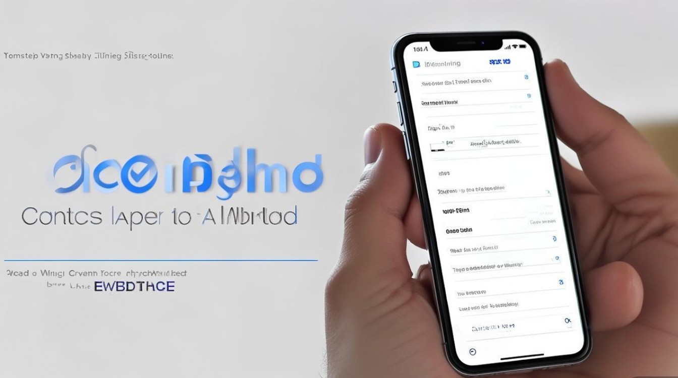 三星手机联系人怎么导入苹果手机?具体操作步骤详解