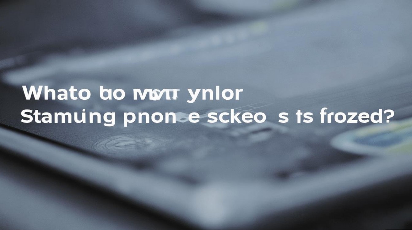 三星手机画面卡住不动了怎么办？强制重启方法详解