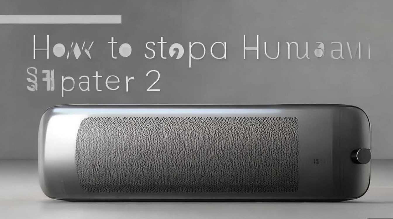 华为音箱2怎么停止运行?如何彻底关闭华为音箱2?