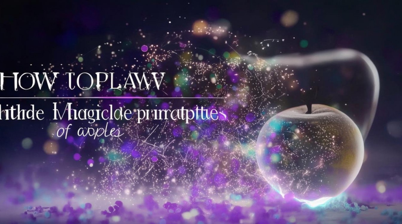 苹果的魔幻粒子怎么玩?新手入门教程详解