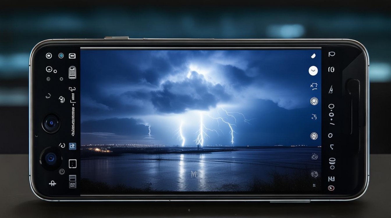 华为p40怎么才能拍出闪电？华为p40拍闪电参数设置技巧