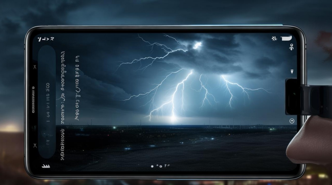 华为p40怎么才能拍出闪电？华为p40拍闪电参数设置技巧