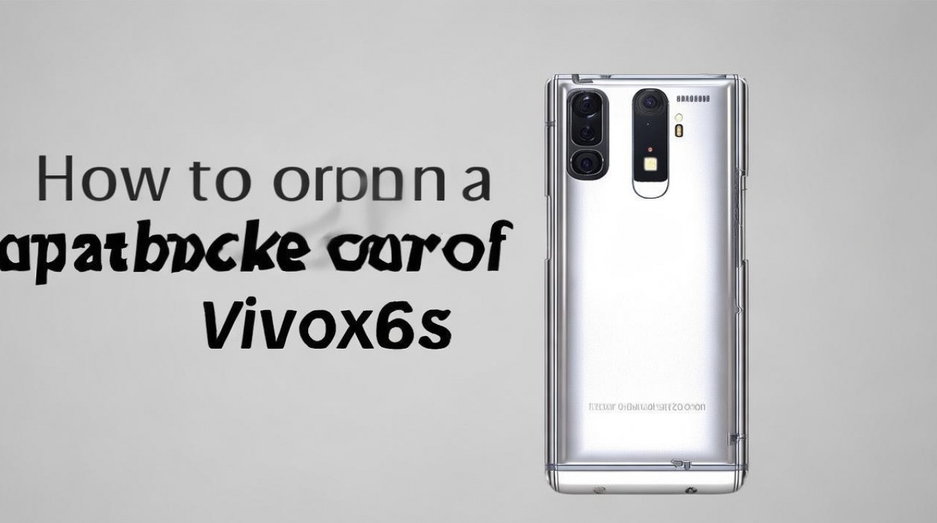 vivox6s的后盖怎么打开,vivox6s后盖拆卸教程