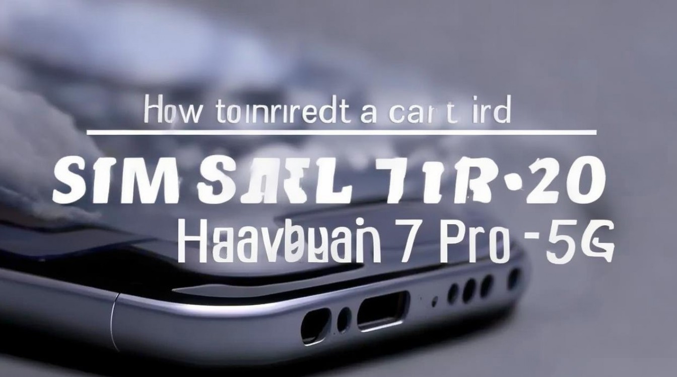 华为nova7pro5g怎么插手机卡？详细图文教程步骤