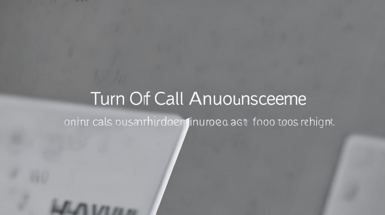 华为怎么取消来电播报？华为手机来电语音播报怎么关闭