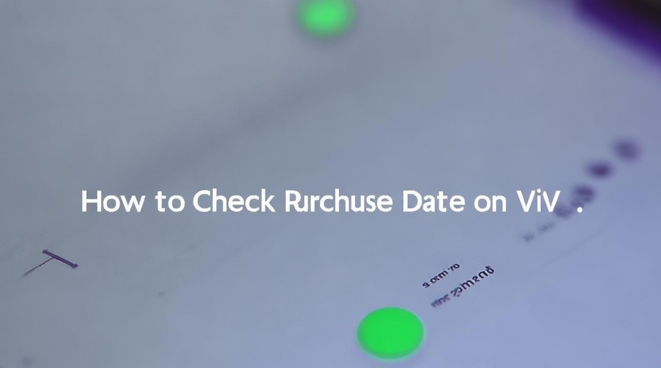 vivo怎么查购买日期？具体查询方法是什么