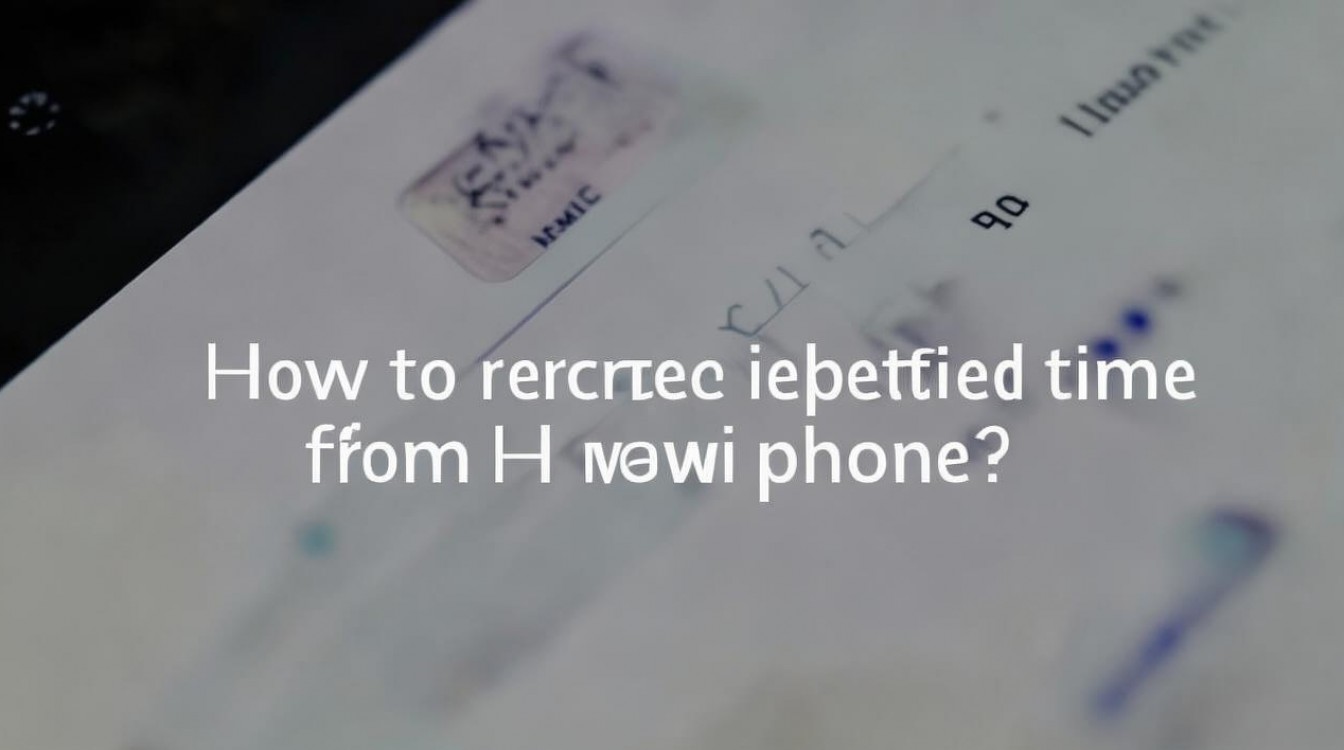 华为手机显示的时间误删了怎么办？如何恢复桌面时间显示