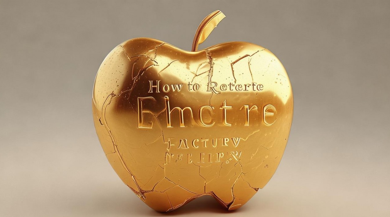 越狱的苹果怎么恢复出厂?苹果越狱后如何还原系统