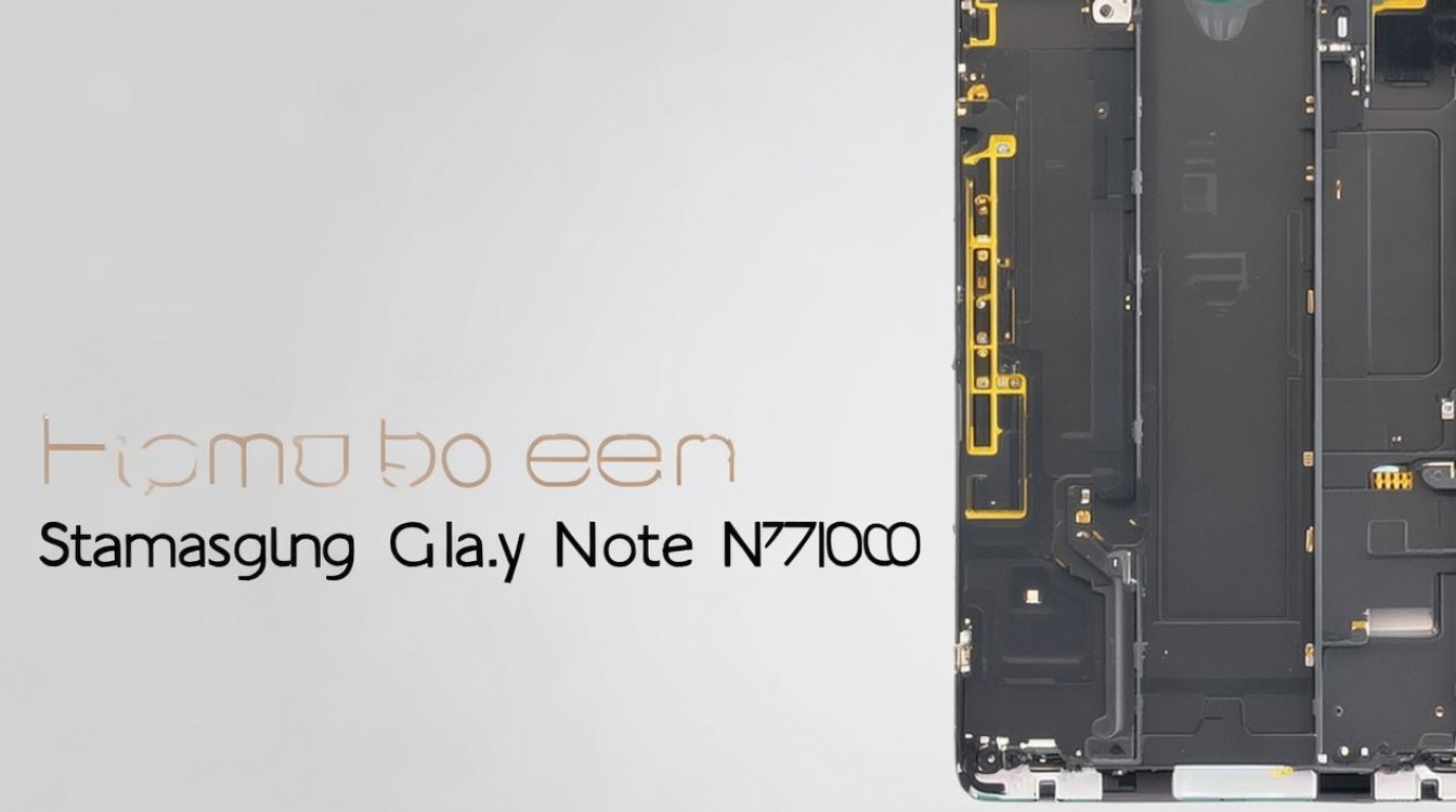 三星n7100怎么拆开?三星n7100拆机教程图解