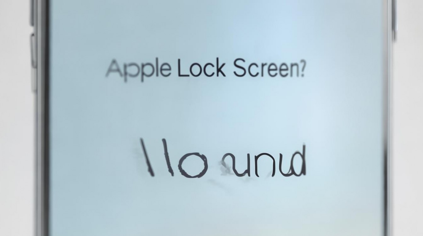 苹果锁屏怎么没声音了,锁屏声音消失怎么恢复