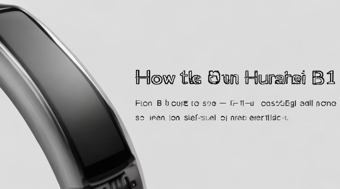 华为b1手环怎么开机，华为手环无法开机怎么回事