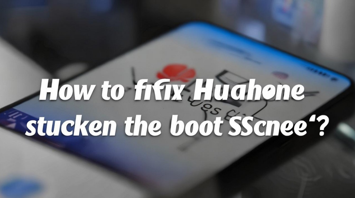 华为手机卡在开机画面怎么办,华为手机开机卡死黑屏重启方法