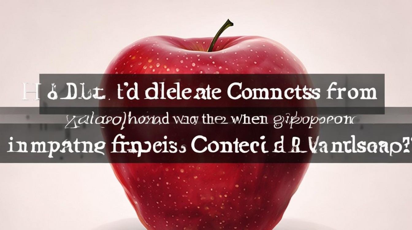 苹果导入小米手机通讯录备份后怎么删除不了？苹果通讯录导入小米后无法删除的解决方法