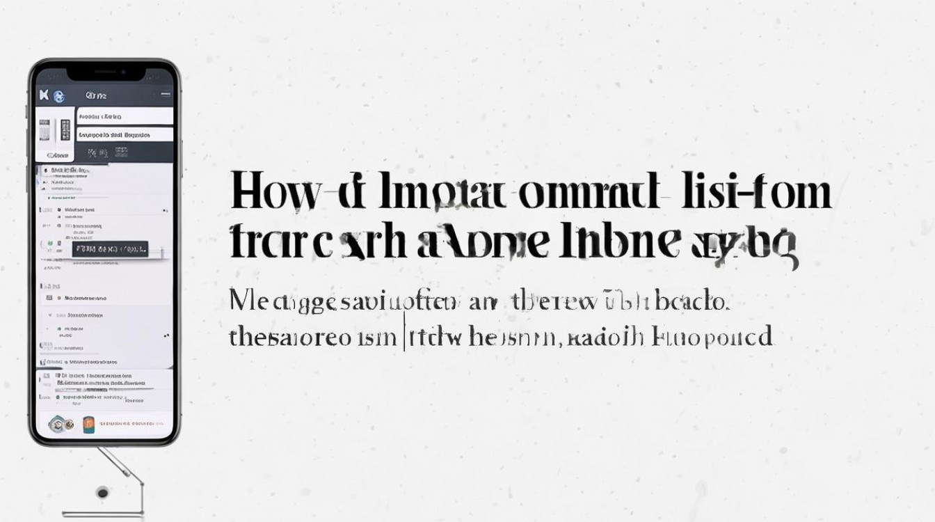 苹果备份怎么导入？苹果手机通讯录备份怎么恢复到新手机