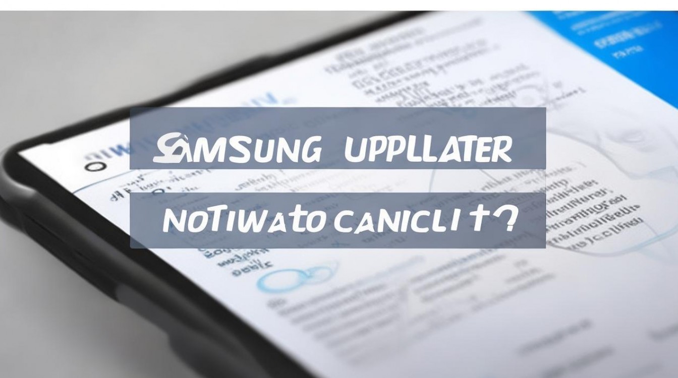 三星手机不更新怎么取消不了？三星手机系统更新无法取消怎么办