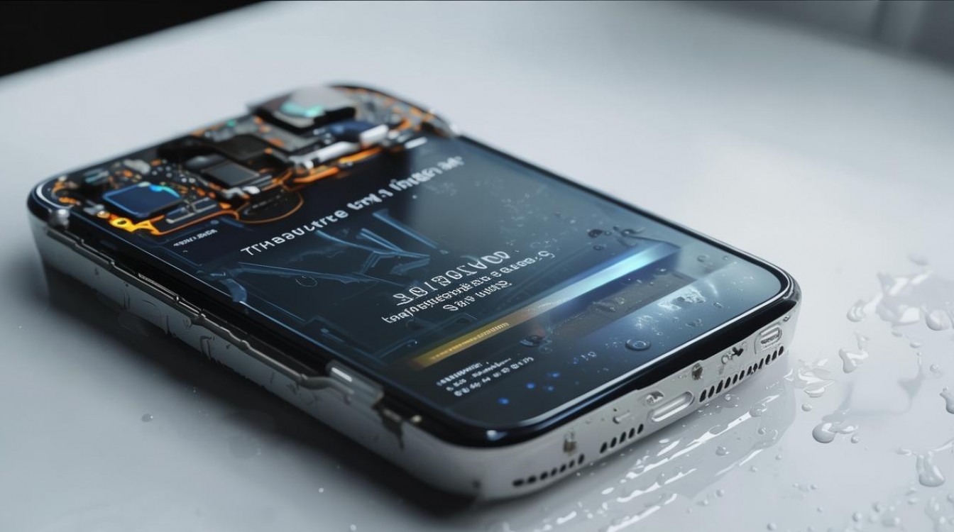 苹果4s进水修完用一会就显示温度过高停用怎么回事,苹果4s进水后主板损伤导致过热保护