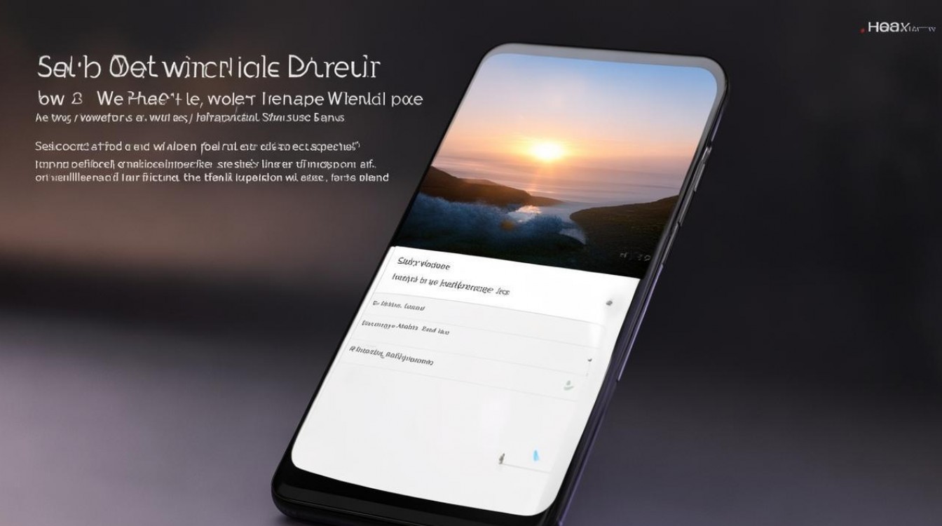 华为手机怎么设置壁纸图片,华为Mate60如何换个性化锁屏壁纸