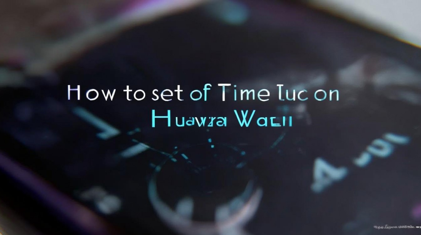 华为电子表时间怎么调时间,华为电子表设置时间方法