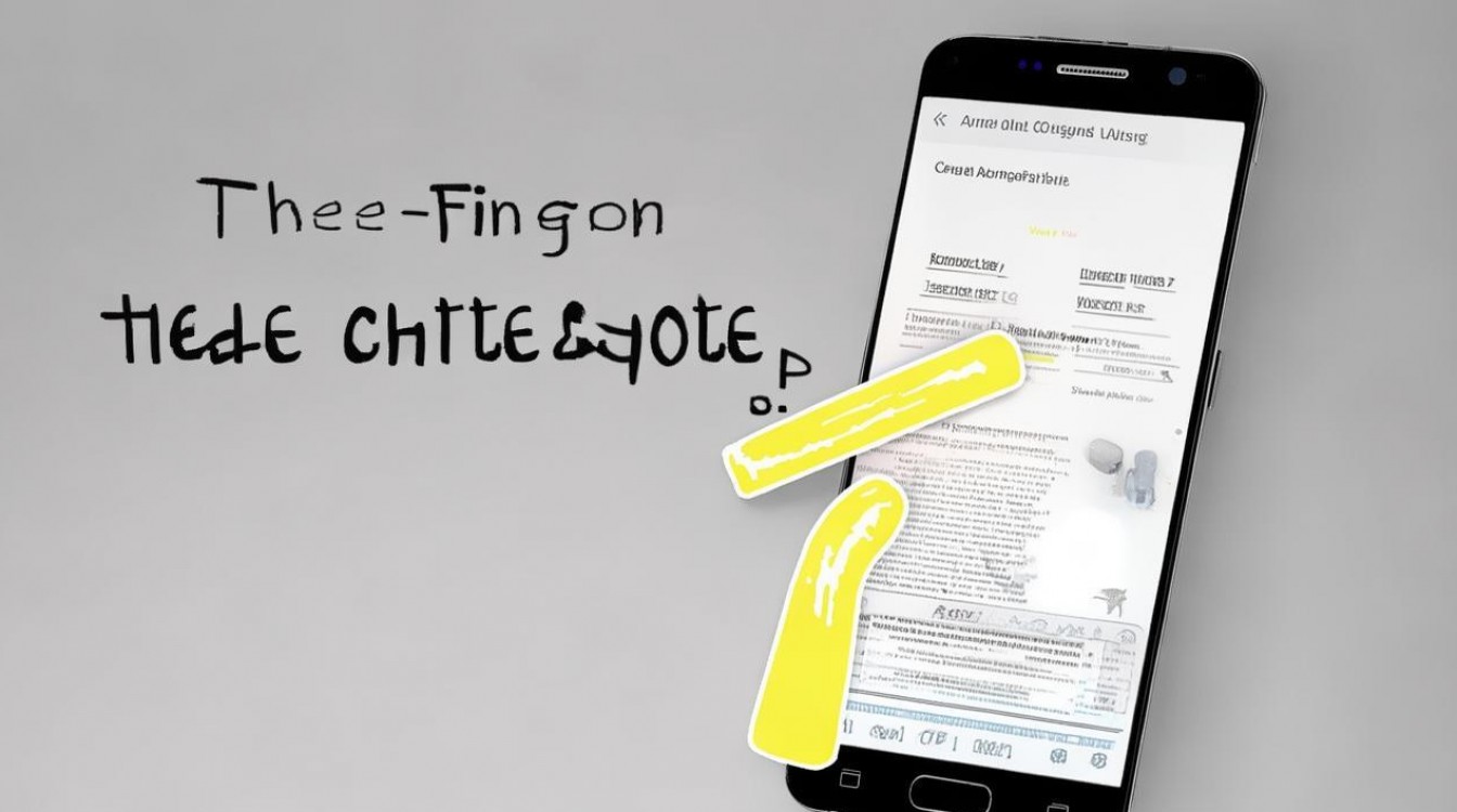 三星s7三指截屏怎么截？三星s7怎么用三指截屏