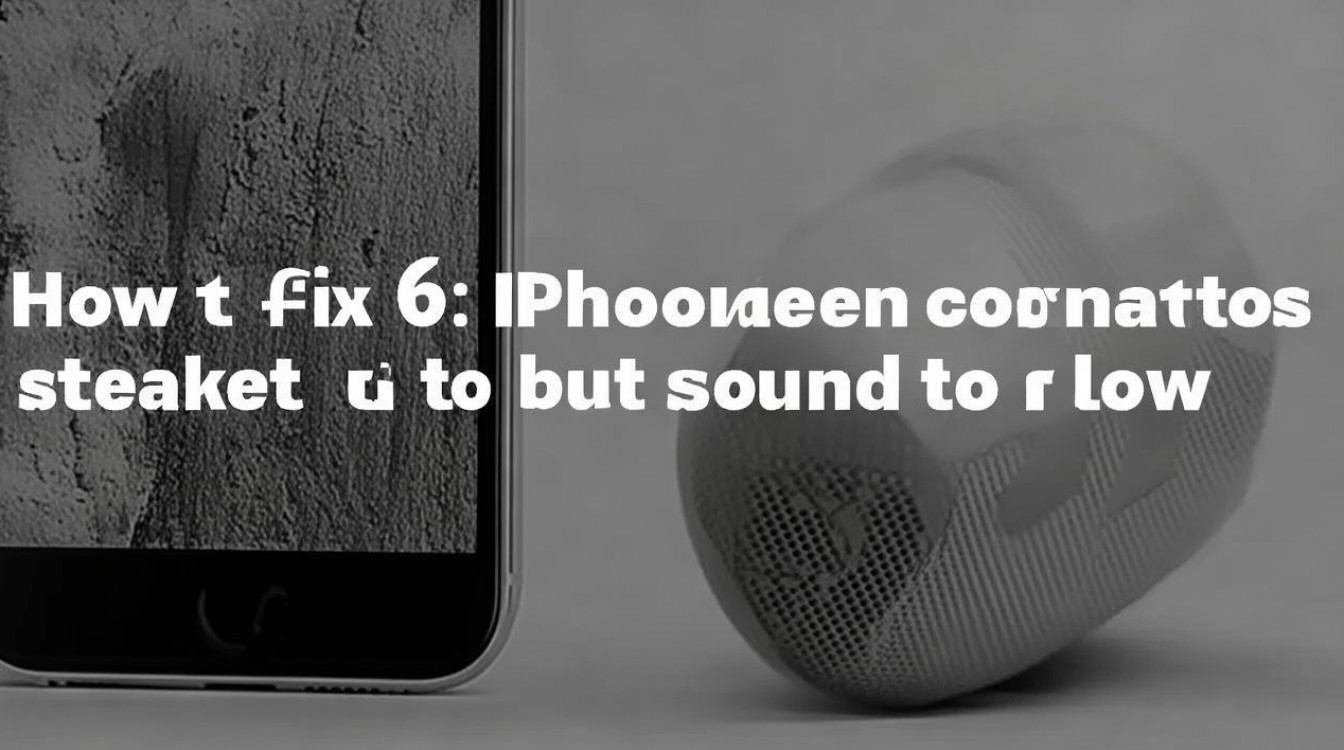 苹果6连接蓝牙音箱声音小怎么办，蓝牙连接声音小如何解决