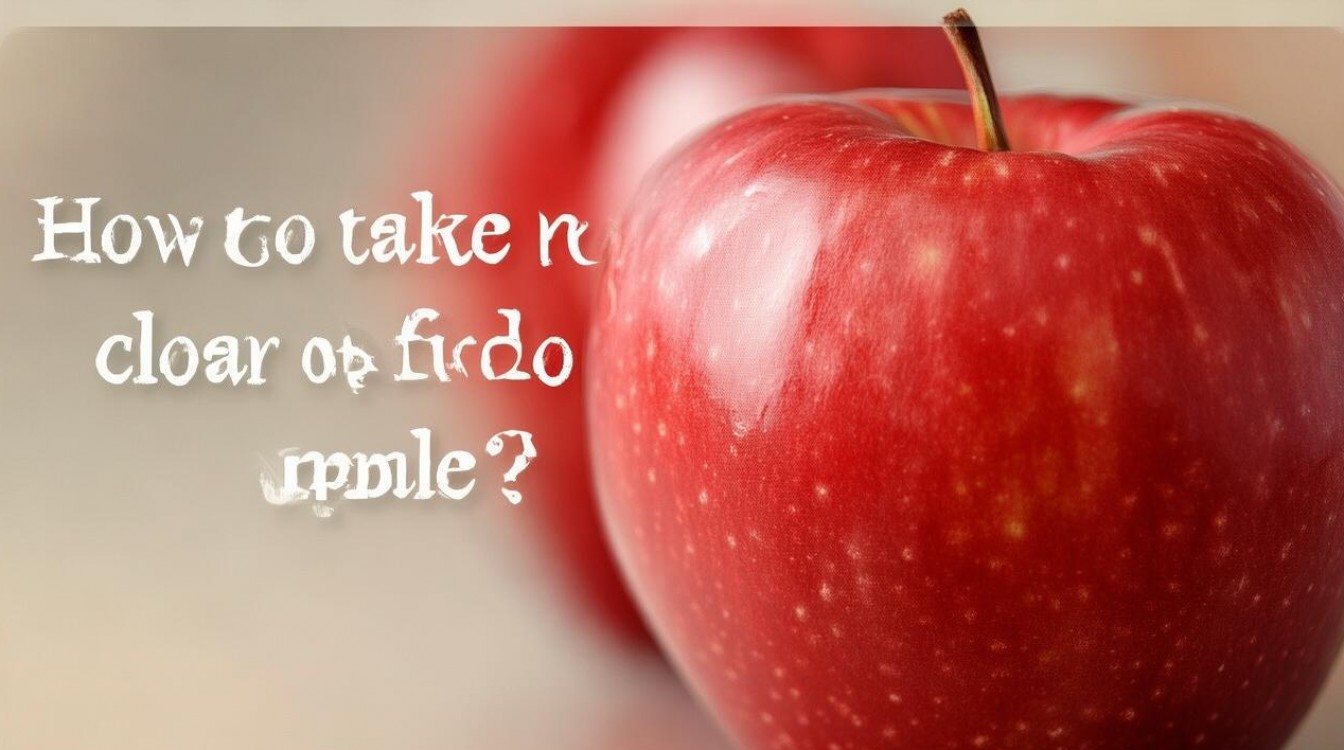 苹果照相不清晰怎么办？手机拍照模糊怎么解决