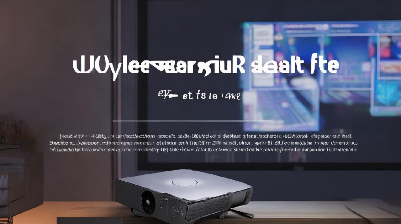 华为v8投影怎么使用？华为v8投影仪连接电视与设置方法