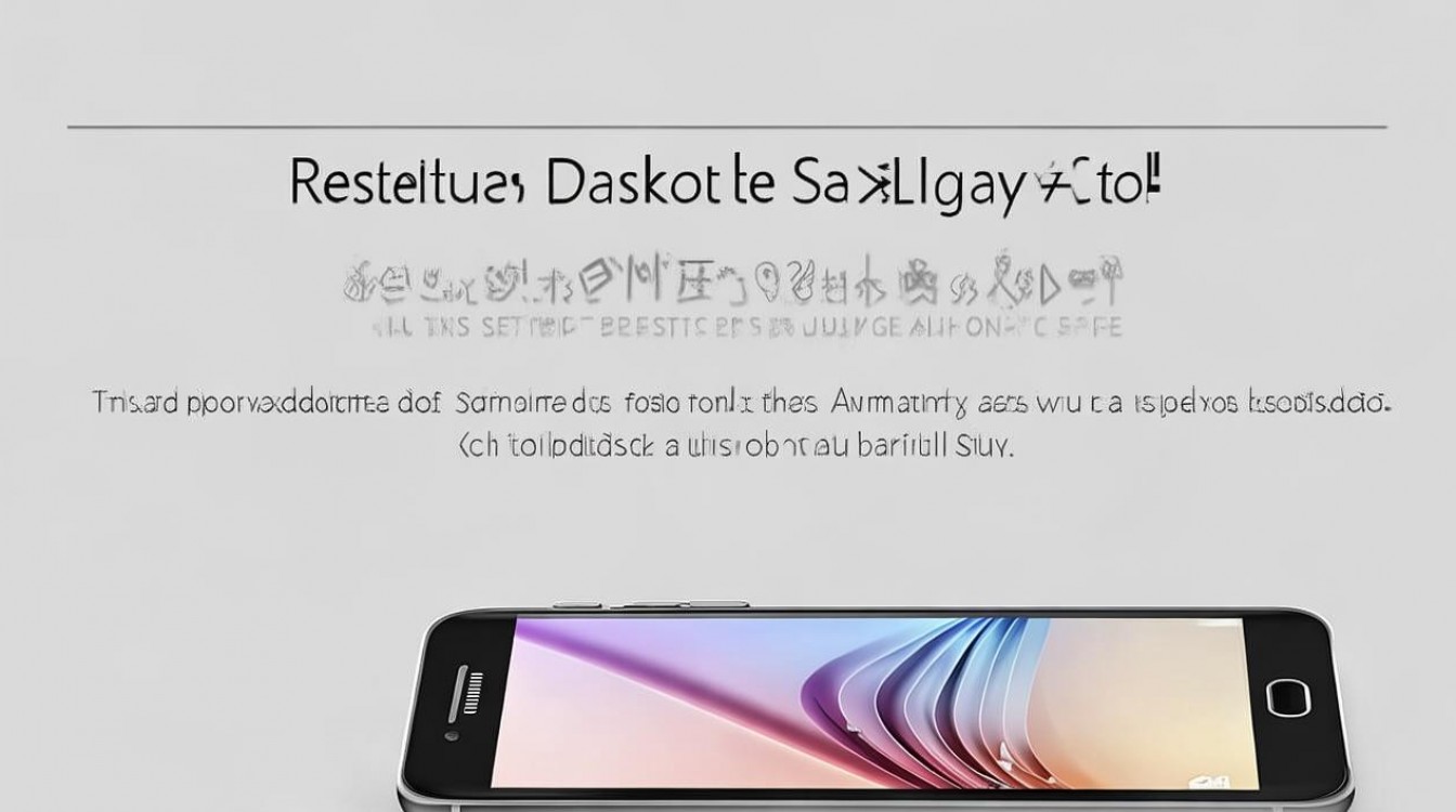 三星s6怎么重置桌面，三星s6重置桌面方法